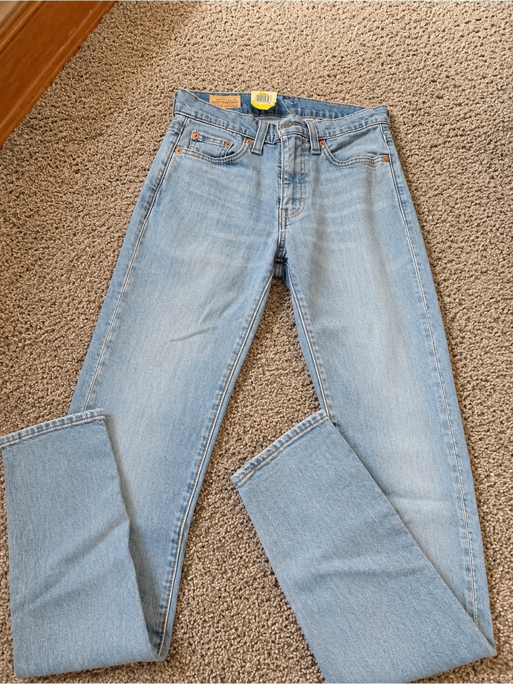 Light Wash Classic Skinny Taper